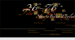 Desktop Screenshot of 26-76.newevolution.org