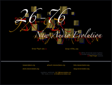 Tablet Screenshot of 26-76.newevolution.org